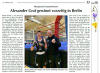 Alexander Graf gewinnt vorzeitig in Berlin